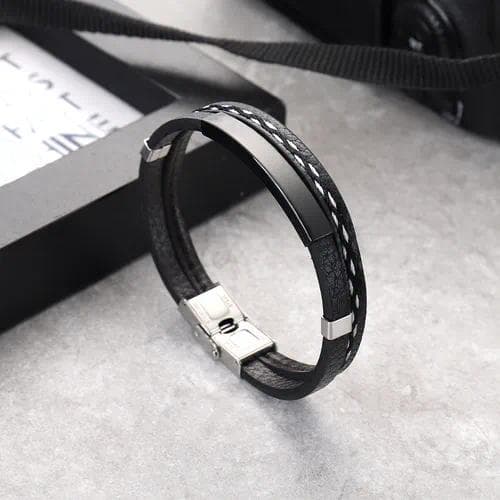 Pulsera para hombres doble