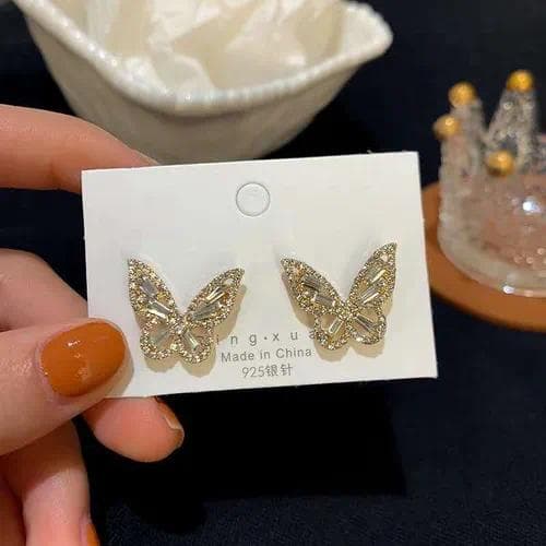 Aretes de moda en aleación con diseño de flores y perla artificial