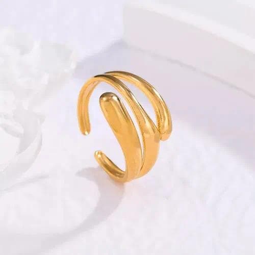 Anillos vaiven — Oro · Ajustable