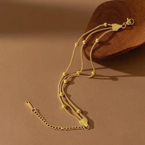 Pulsera triple balines