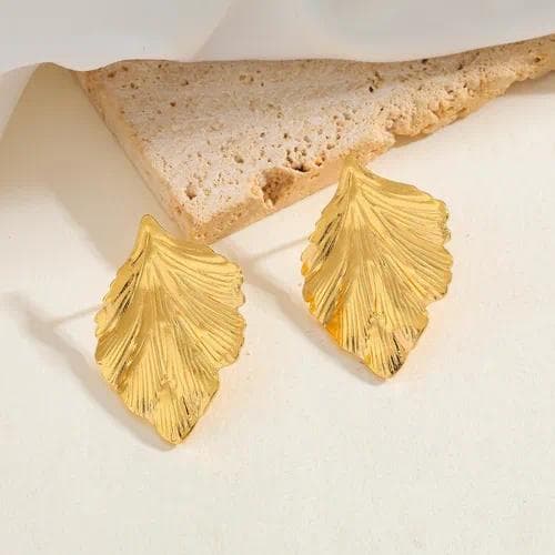 Pendientes en forma de Hojas